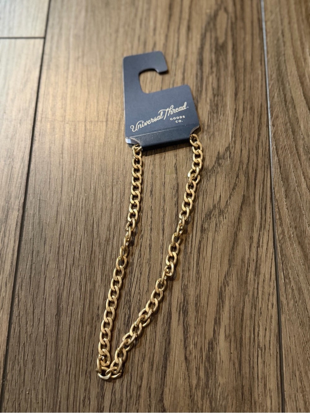 Universal Thread Gold-Tone Curb Link Necklace